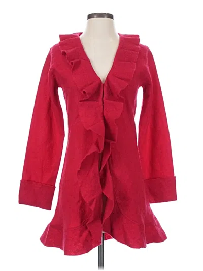Pre-owned Boston Proper Cocktail Dress In Red
