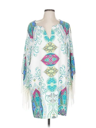 Pre-owned Boston Proper Cocktail Dress In White