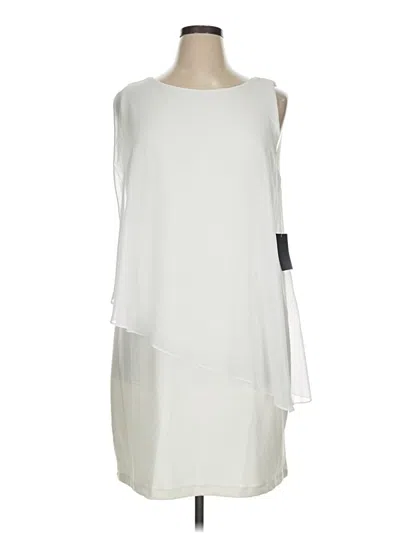 Pre-owned Boston Proper Cocktail Dress In White