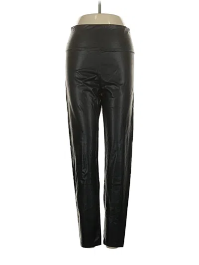 Pre-owned Boston Proper Faux Leather Pants In Black