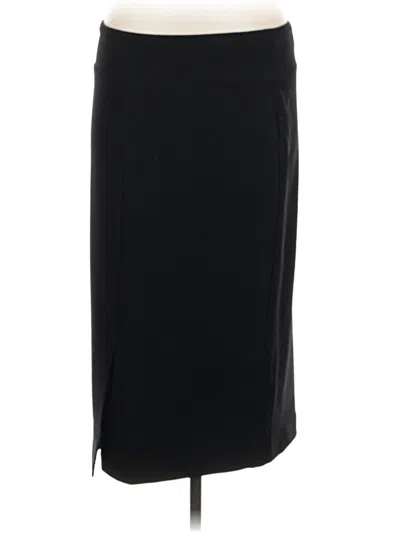 Pre-owned Boston Proper Formal Skirt In Black