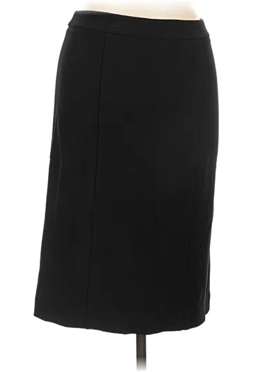 Pre-owned Boston Proper Formal Skirt In Black