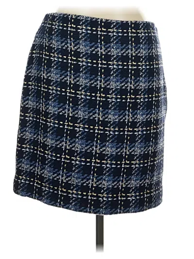 Pre-owned Boston Proper Formal Skirt In Blue
