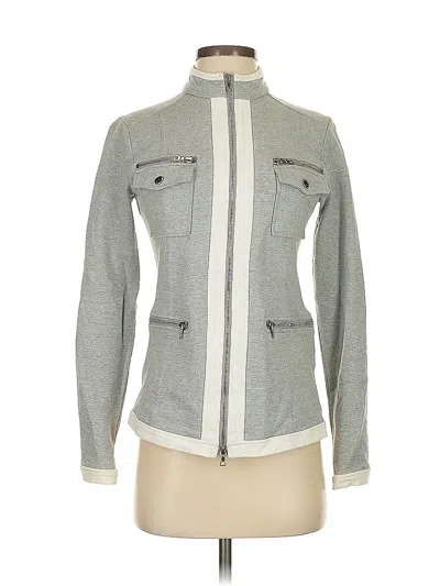 Pre-owned Boston Proper Jacket In Gray