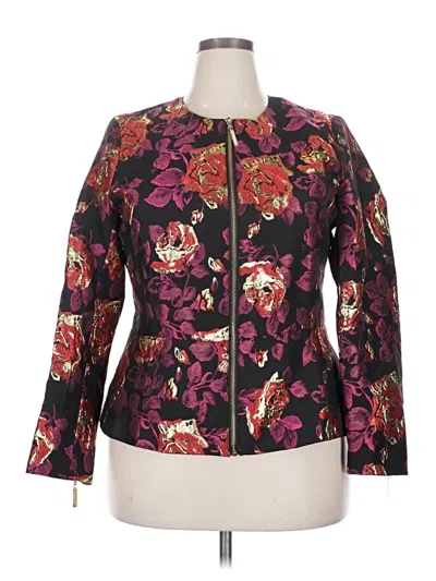 Pre-owned Boston Proper Jacket In Purple