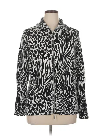 Pre-owned Boston Proper Jacket In Silver