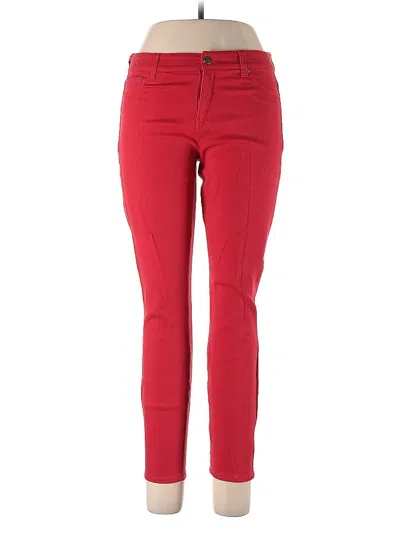 Pre-owned Boston Proper Jeggings In Red