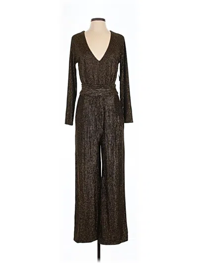 Pre-owned Boston Proper Jumpsuit In Brown