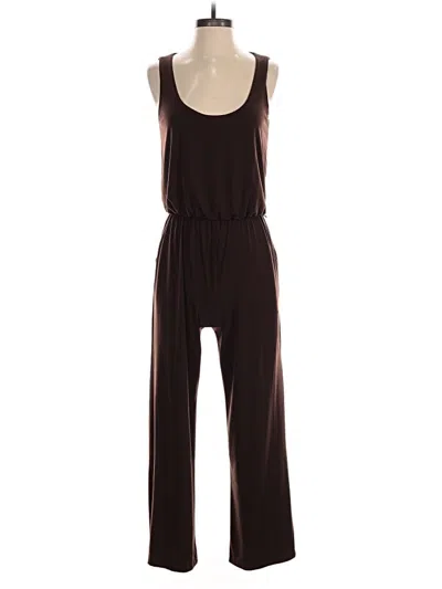 Pre-owned Boston Proper Jumpsuit In Brown