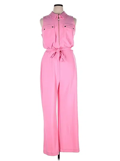 Pre-owned Boston Proper Jumpsuit In Pink