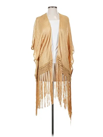 Pre-owned Boston Proper Kimono In Gold