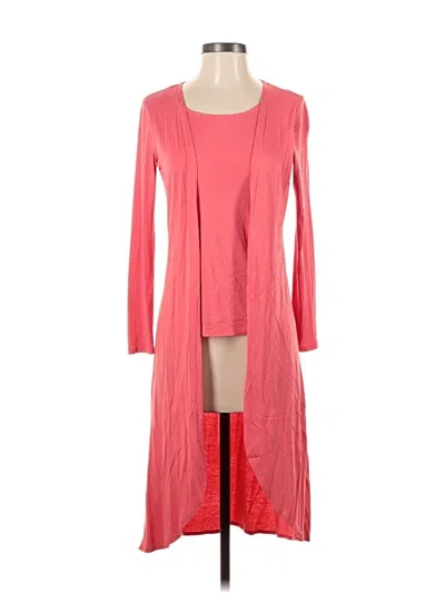 Pre-owned Boston Proper Kimono In Pink