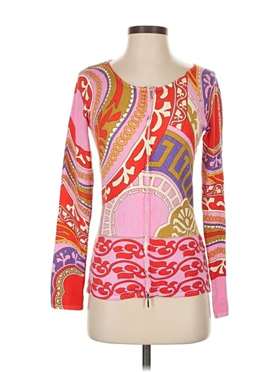 Pre-owned Boston Proper Long Sleeve T-shirt In Pink