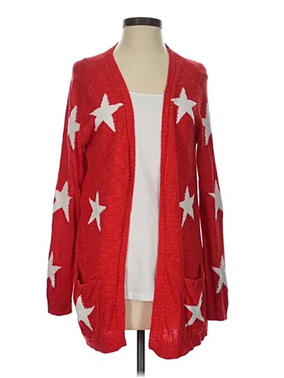 Pre-owned Boston Proper Long Sleeve T-shirt In Red