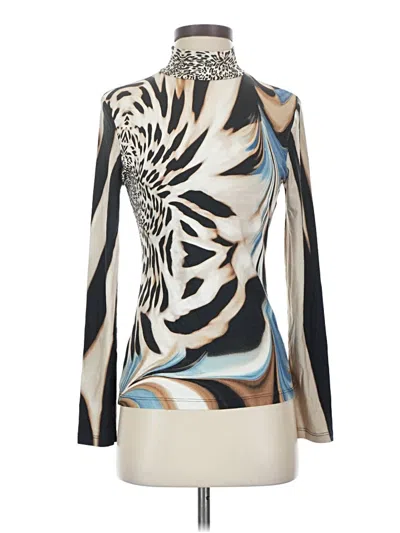 Pre-owned Boston Proper Long Sleeve Turtleneck In White