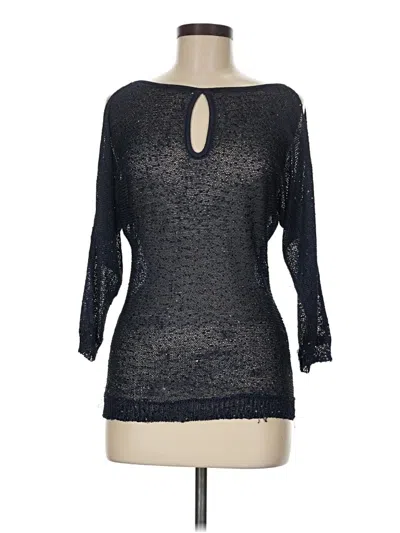 Pre-owned Boston Proper Pullover Sweater In Black