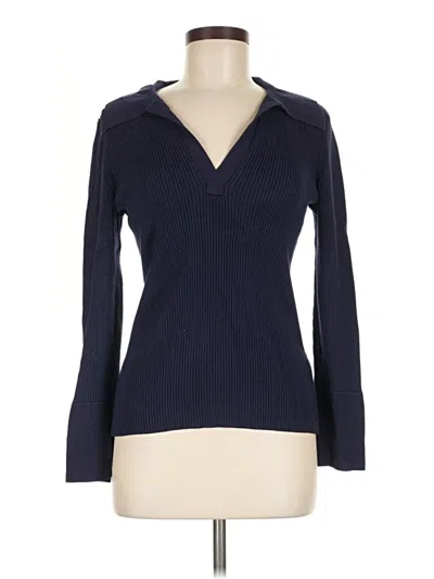 Pre-owned Boston Proper Pullover Sweater In Blue