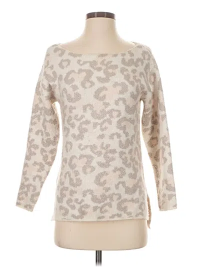 Pre-owned Boston Proper Pullover Sweater In Ivory