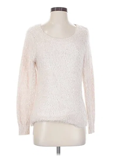 Pre-owned Boston Proper Pullover Sweater In Ivory