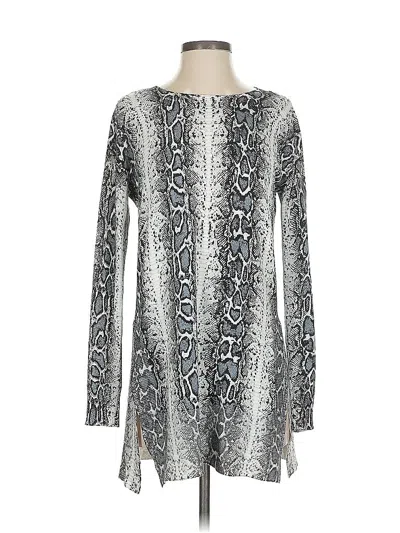 Pre-owned Boston Proper Pullover Sweater In Silver