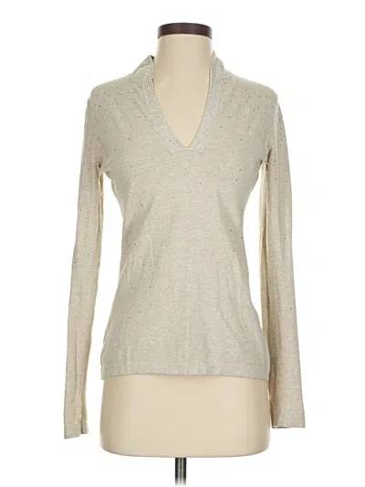 Pre-owned Boston Proper Pullover Sweater In Silver