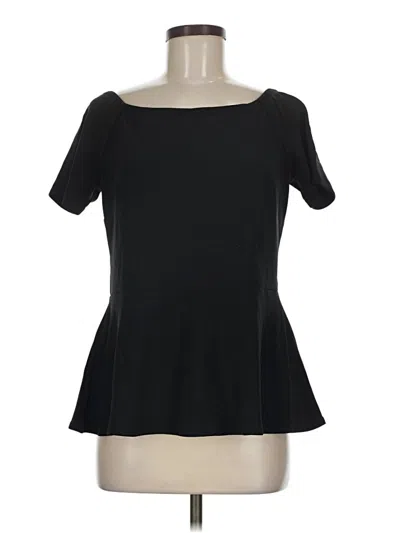 Pre-owned Boston Proper Short Sleeve T-shirt In Black