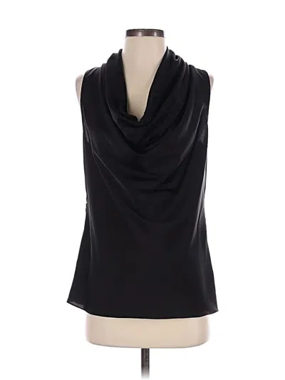 Pre-owned Boston Proper Sleeveless Blouse In Black