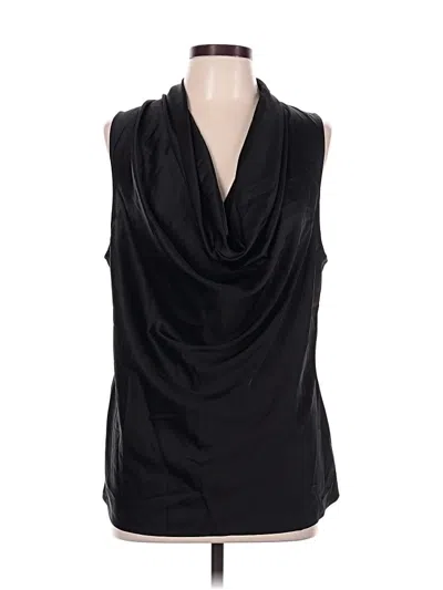 Pre-owned Boston Proper Sleeveless Blouse In Black
