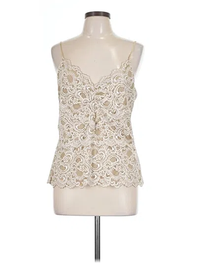 Pre-owned Boston Proper Sleeveless Blouse In Ivory