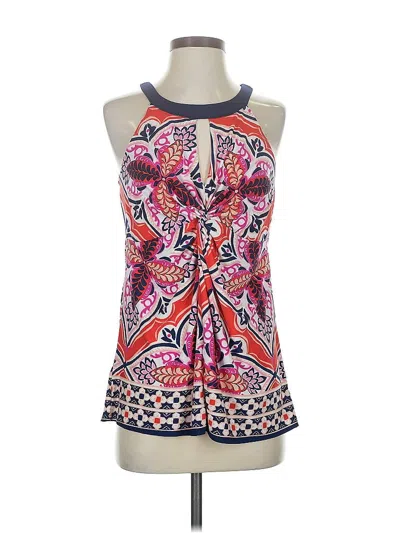 Pre-owned Boston Proper Sleeveless Blouse In Pink