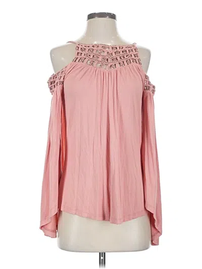 Pre-owned Boston Proper Sleeveless Blouse In Pink