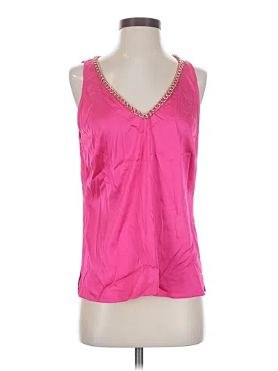 Pre-owned Boston Proper Sleeveless Blouse In Pink