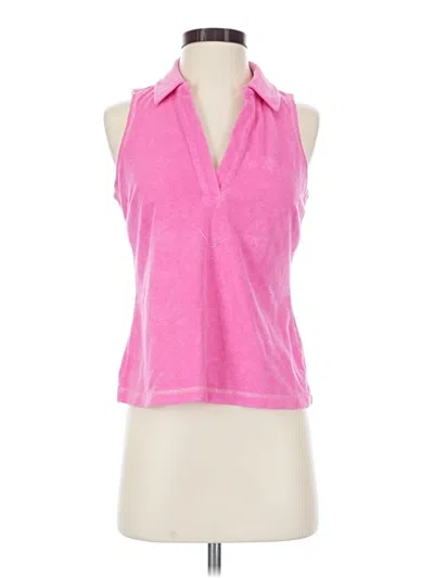 Pre-owned Boston Proper Sleeveless Blouse In Pink