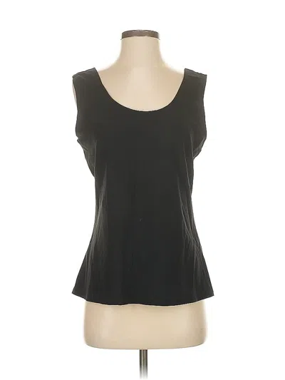 Pre-owned Boston Proper Sleeveless T-shirt In Black
