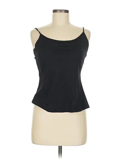 Pre-owned Boston Proper Sleeveless Top Black Halter Neckline Tops