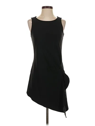 Pre-owned Boston Proper Sleeveless Top Black One Shoulder Neckline Tops