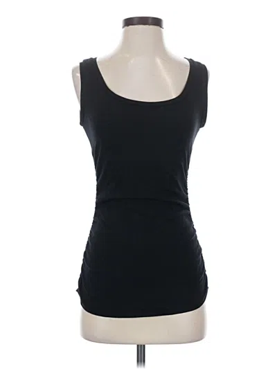 Pre-owned Boston Proper Sleeveless Top Black Scoop Neck Tops