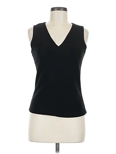 Pre-owned Boston Proper Sleeveless Top Black V-neck Tops