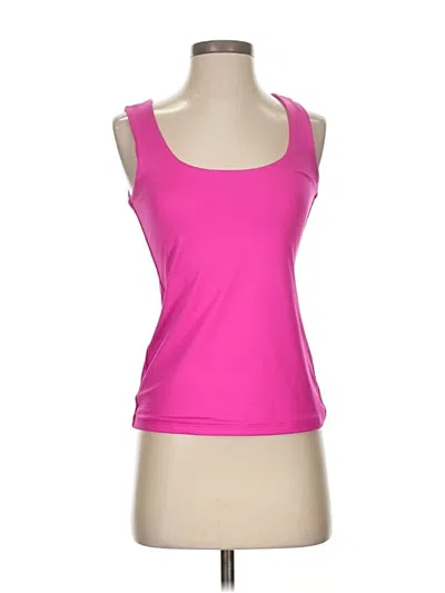 Pre-owned Boston Proper Sleeveless Top Pink Scoop Neck Tops