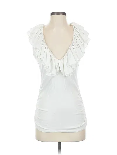 Pre-owned Boston Proper Sleeveless Top White Sweetheart Neckline Tops