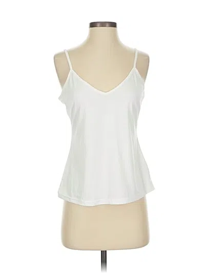 Pre-owned Boston Proper Sleeveless Top White Sweetheart Neckline Tops