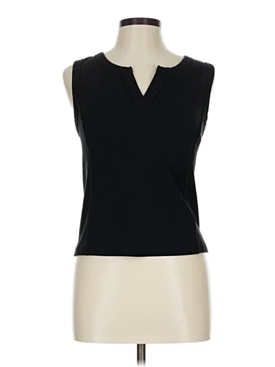 Pre-owned Boston Proper Sleeveless T-shirt In Black