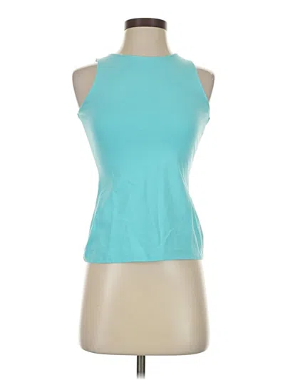 Pre-owned Boston Proper Sleeveless T-shirt In Blue