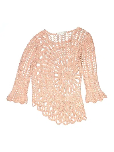 Pre-owned Boston Proper Swimsuit Cover Up In Tan