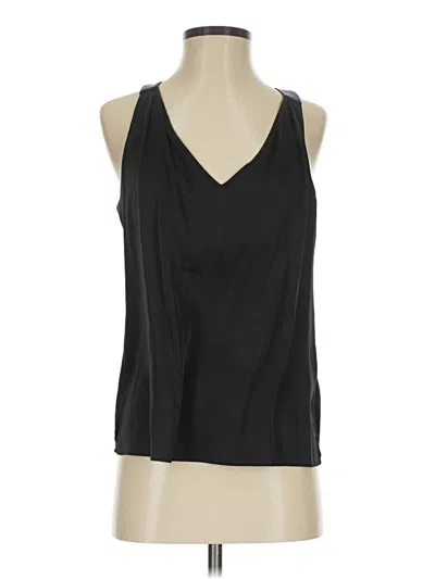 Pre-owned Boston Proper Tank Top Black Halter Neckline Tops