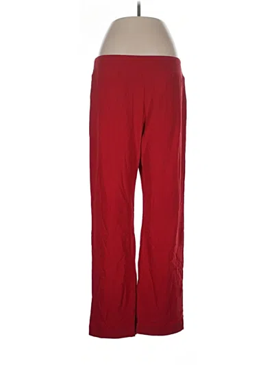Pre-owned Boston Proper Track Pants In Red