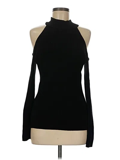 Pre-owned Boston Proper Turtleneck Sweater In Black