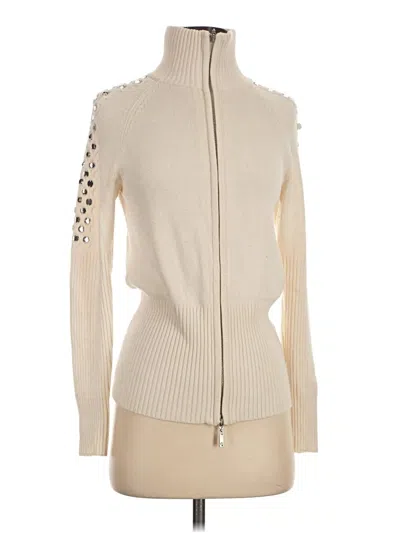 Pre-owned Boston Proper Turtleneck Sweater In Tan