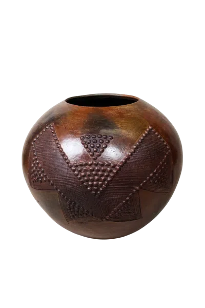 Botanical Boys Black / Brown Zulu Pot - One Six Eight One