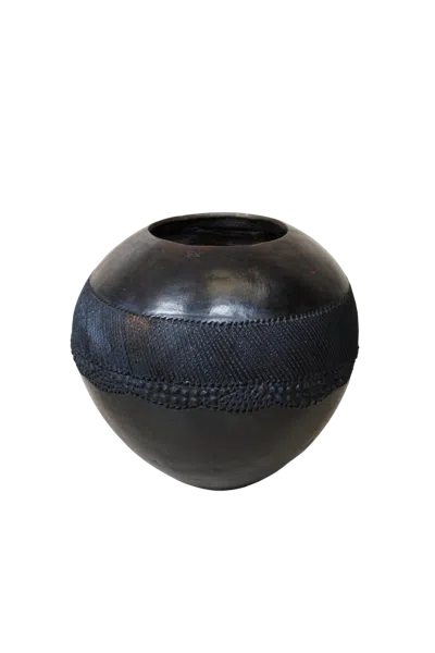 Botanical Boys Black / Brown Zulu Pot - One Six Three Four